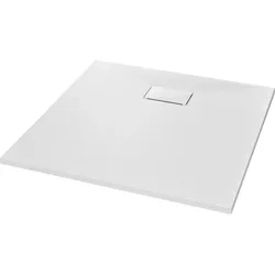 vidaXL Duschwanne SMC Weiß 90×90 cm