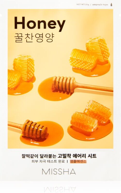 Missha Airy Fit Honey Aufhellende Tuchmaske 19 g