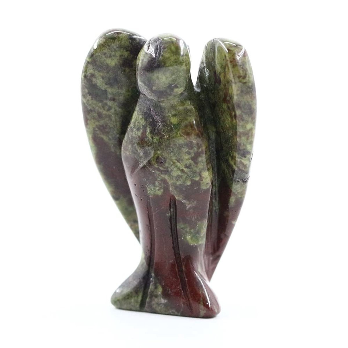 Cosensi Natural Rose Quartz en Dragon Bloodstone Angel Stones voor decoratie en behandeling