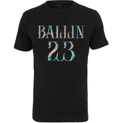 MT, Herren, Sportshirt, Shining Ballin 23 Tee black XL (XL), Schwarz