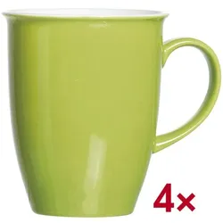 Ritzenhoff & Breker 4-teiliges Kaffeebecher-Set »Doppio« grün, 8x10x8 cm