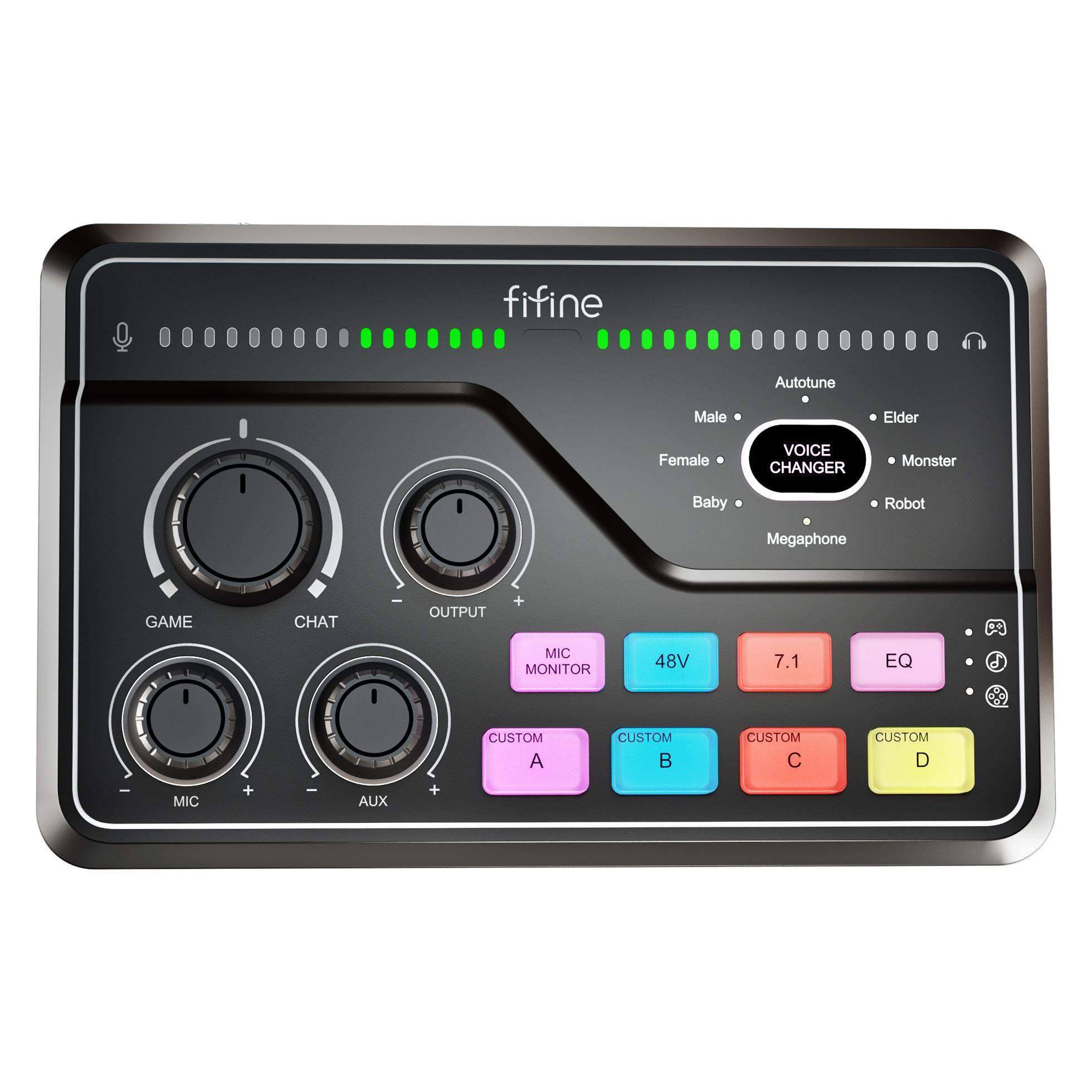 Fifine Gaming Audio Mixer SC8 (54741433)