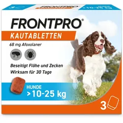 FRONTPRO Kautablette Hunde 10-25kg 3 St