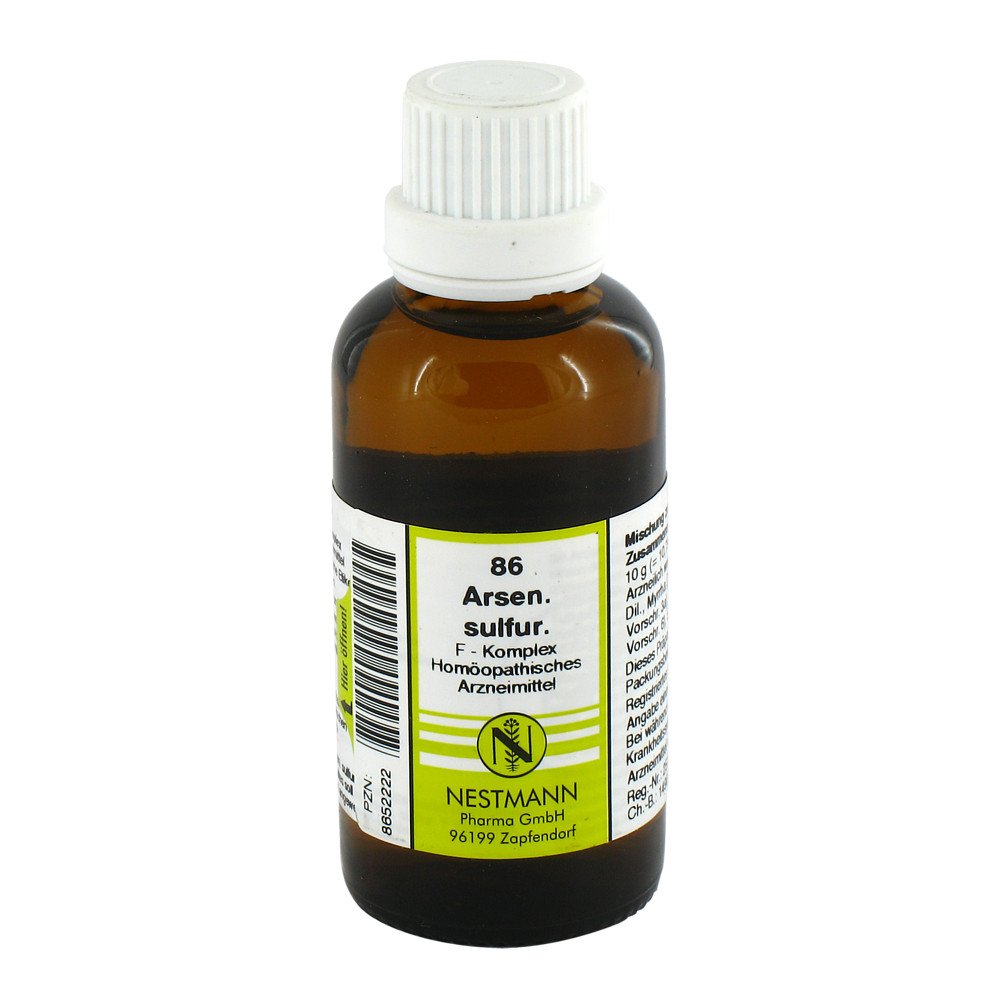 NESTMANN Pharma GmbH Arsenicum Sulfuricum F Komplex Nummer 86 08652222