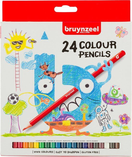 Bruynzeel Kleurpotloden - 24 kleuren