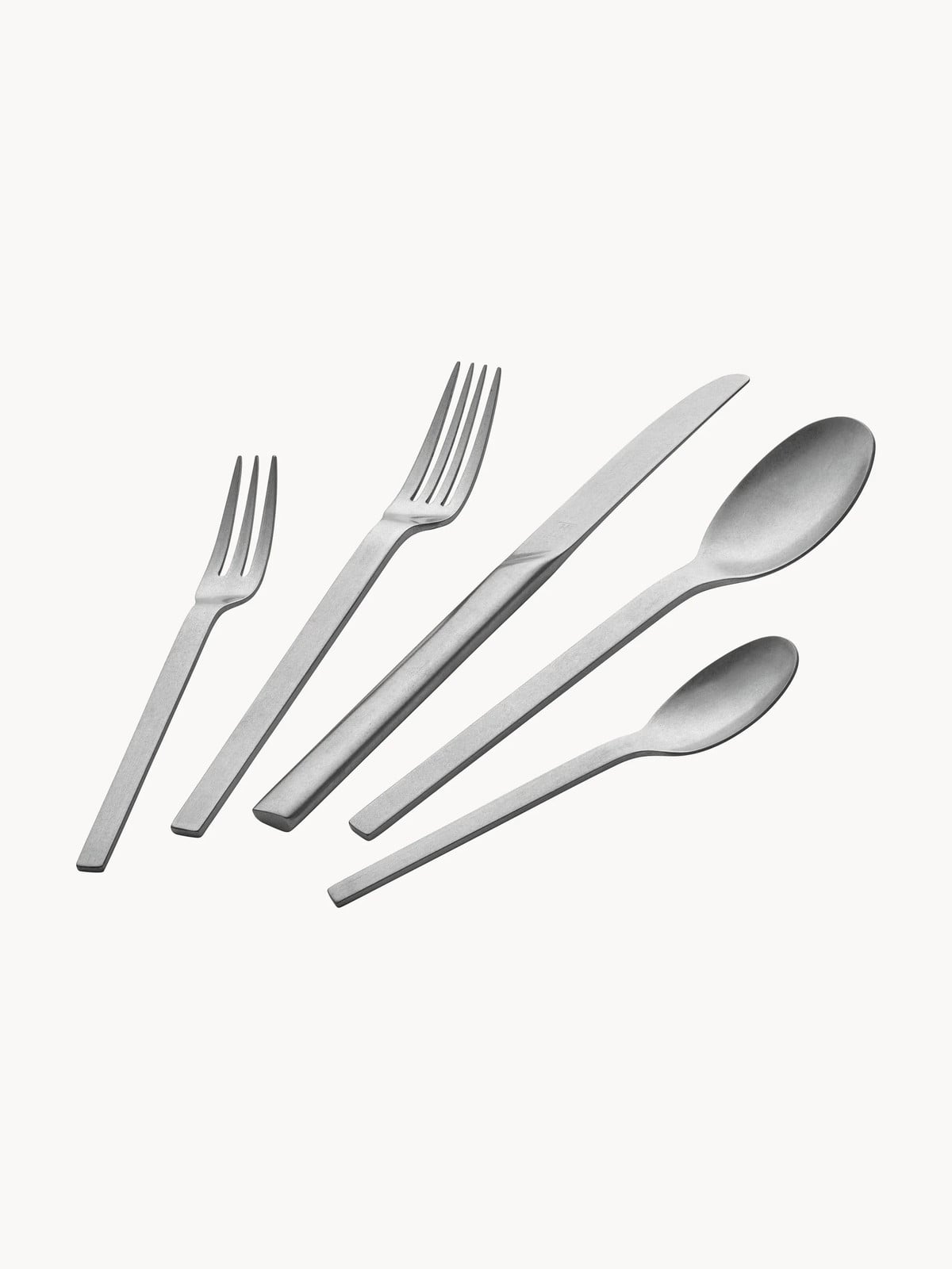 Zwilling Minimale bestekset met mat geborstelde afwerking voor 12 personen, 68-delig