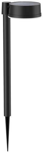 Philips LED 8720169265646 Vynce Solar-Gartenleuchte LED 1.5W Schwarz