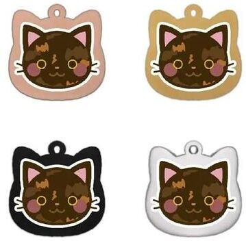 Uplift Essentials Cute Personalized Stainless Steel Cat Identification Tags style 13