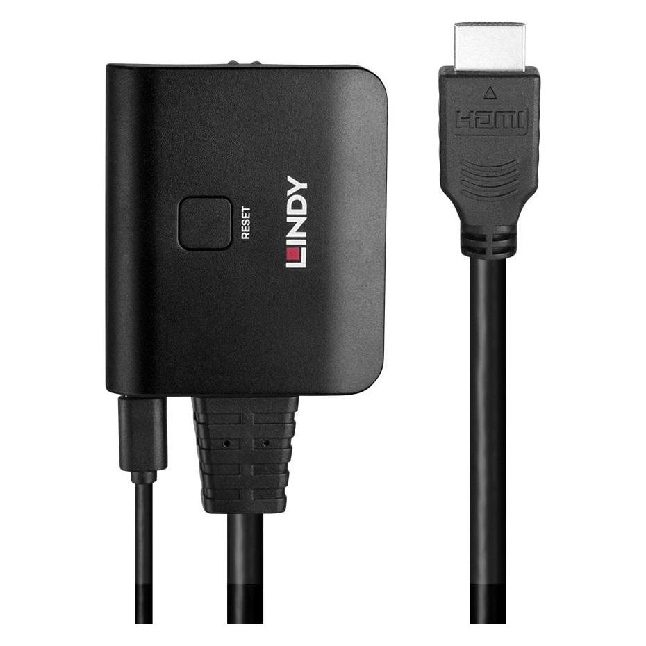 Lindy 2 Port HDMI, Splitter Cable (38356)