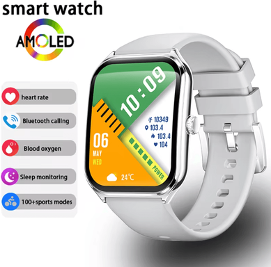Inspire Essentials UltraSlim AMOLED Smart Watch With Always On Display And Call Reminder a