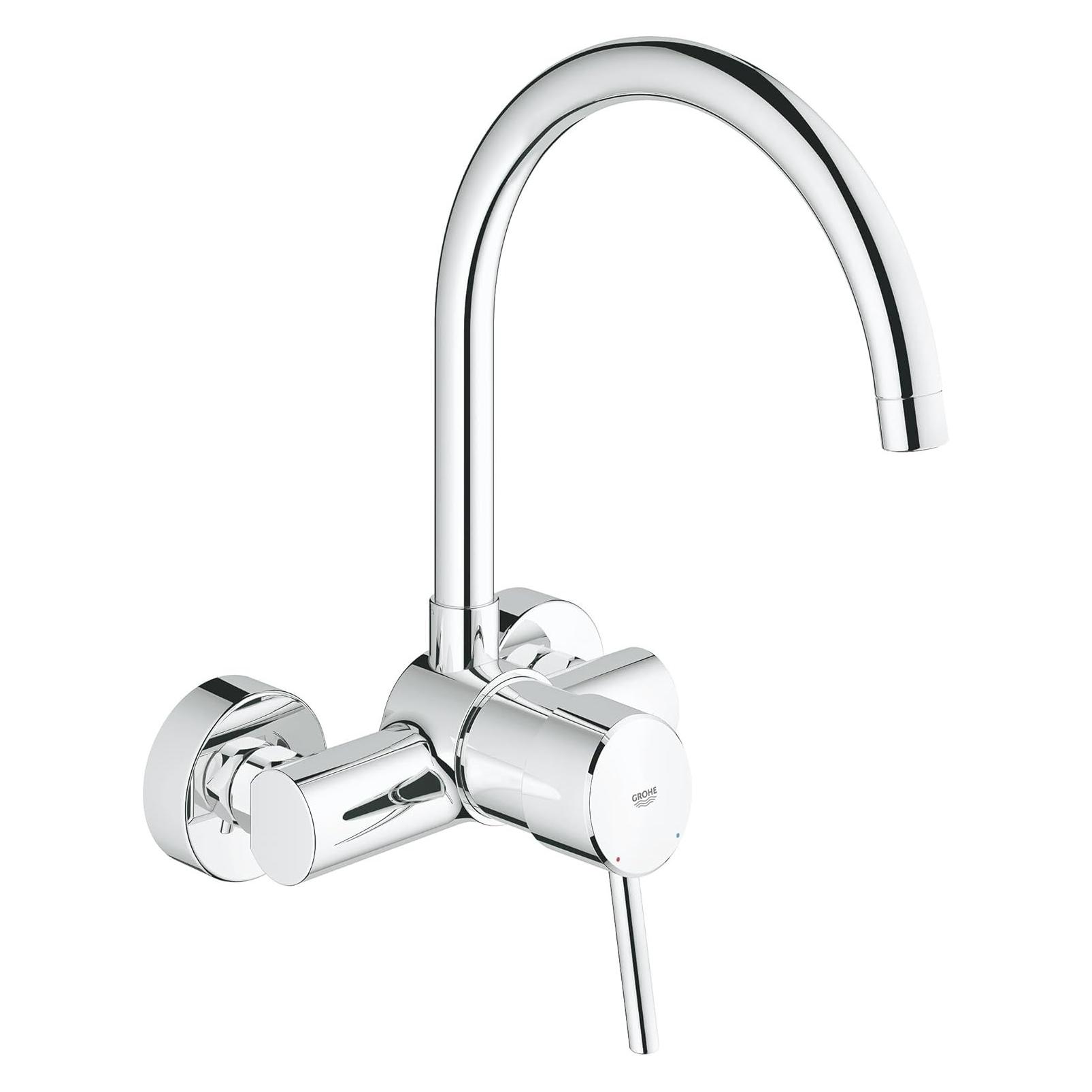 Grohe Wandkchenarmatur mit Einhebel Concetto chrom glnzend 32667001 (32667001)