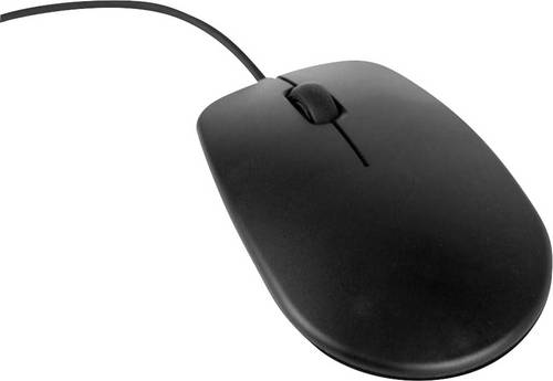 Raspberry Pi Mouse Maus USB Optisch Schwarz 3 Tasten