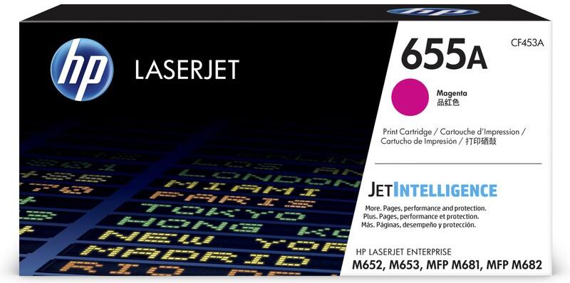 HP 655A (CF453A) - Magenta - Toner