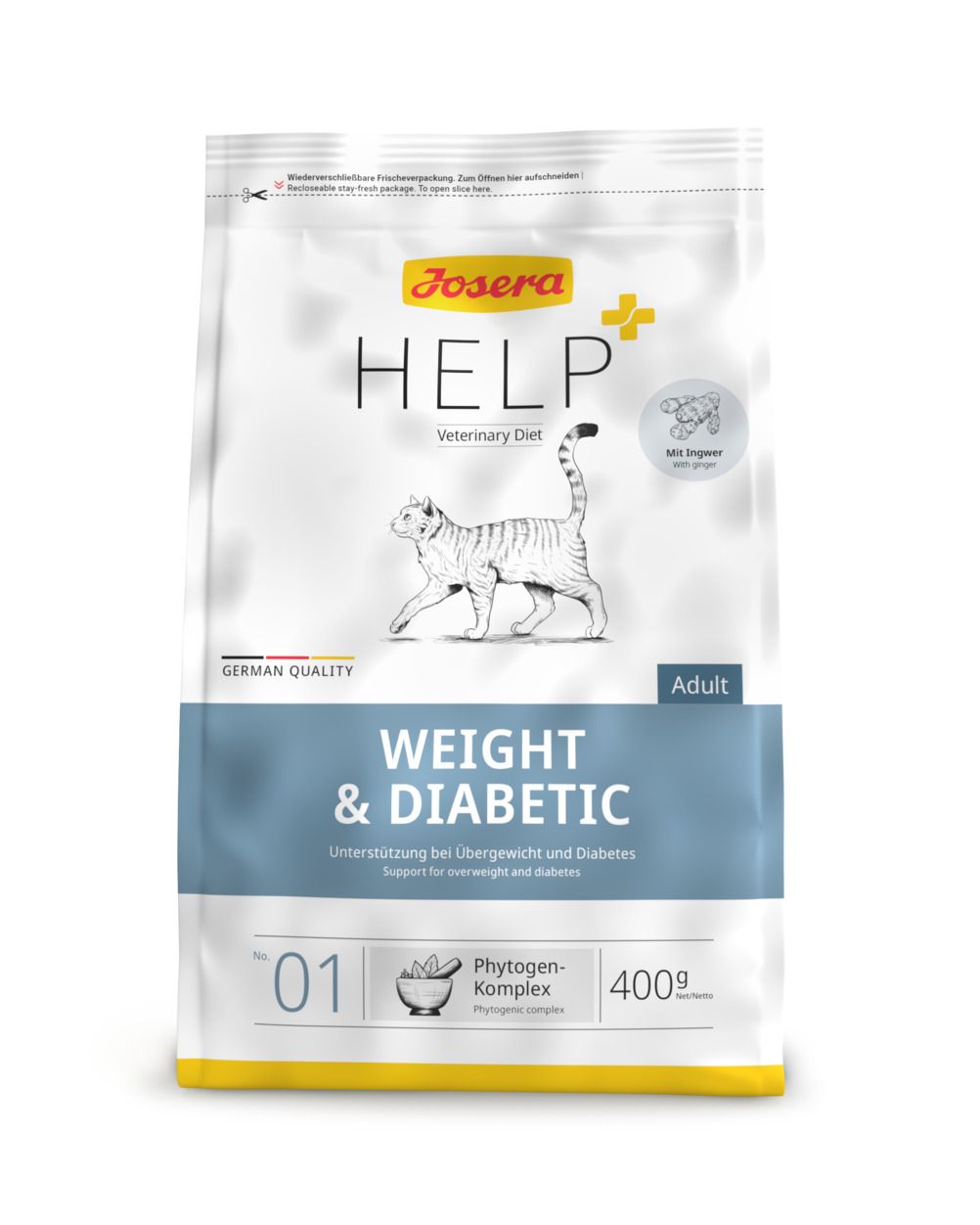 Josera Weight & Diabetic Cat dry 400 g Futter