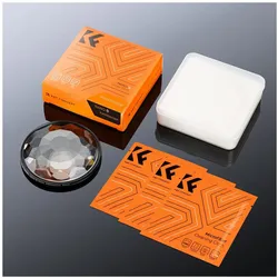 K&F Concept 77mm Kaleidoscope Effect Filter with Three Vacuum Cleaning Cloths (77 mm), Objektivfilter, Mehrfarbig