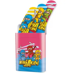 40 KIDS-Pflaster-Strips in Box Lifemed 6 cm x 1,7 cm Ninjas