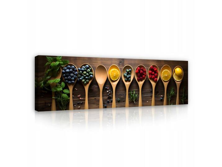 BILDER Küche Löffel Gewürze Modern 145x45