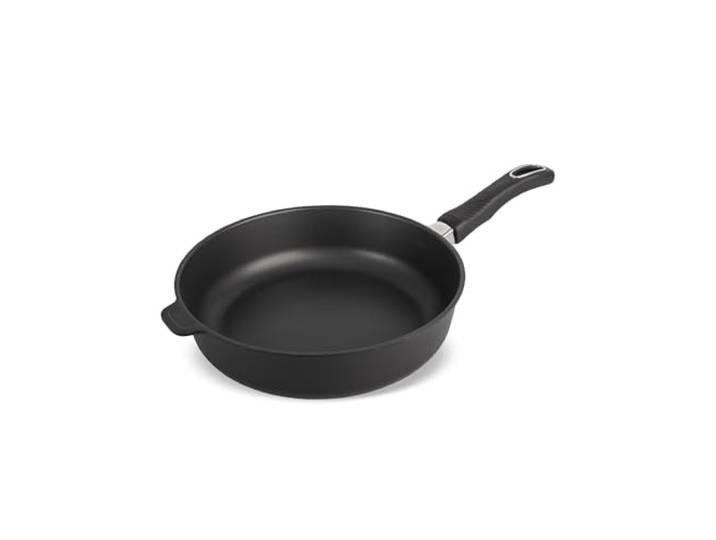 Original Gundel GUSS-BRATPFANNE hoch, Ø 28 cm, Höhe 7,5 cm, BIOTAN-Oberfläche, PFOA-frei, Akku-Therm Boden - abnehmbarer Designer-Stiel