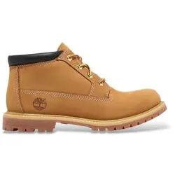 Timberland für Damen. TB1233997131 Nellie Chukka-Boots mit Schnürung in Braun (36 W), Beige, Wohnung, Nobuck, Schnürsenkel, Lässig