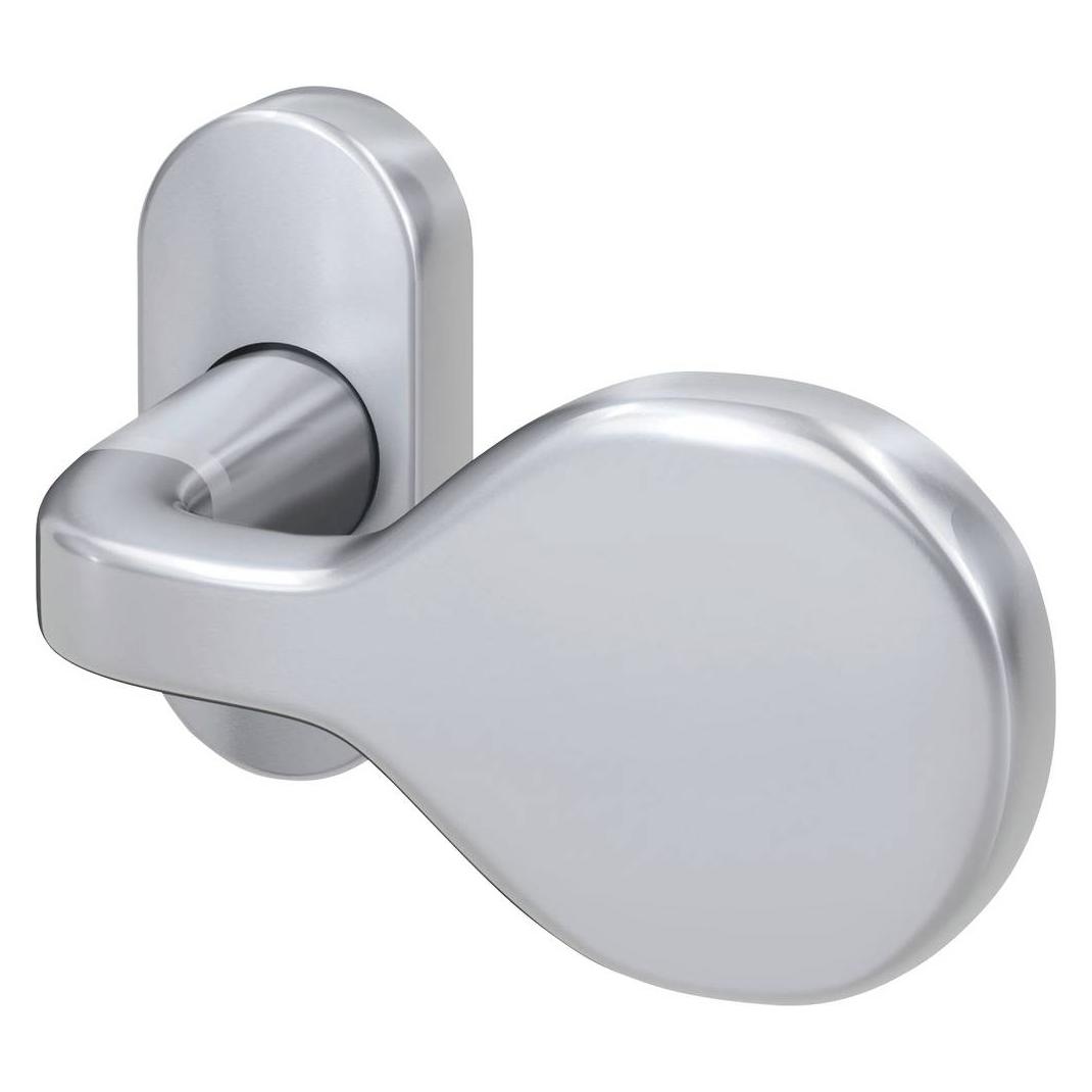 BASI 7812-0108, Durchgangstürgriff, Innen & Aussen, Edelstahl, Edelstahl, 71 mm, 478 g (Türgriff) (7812-0108)