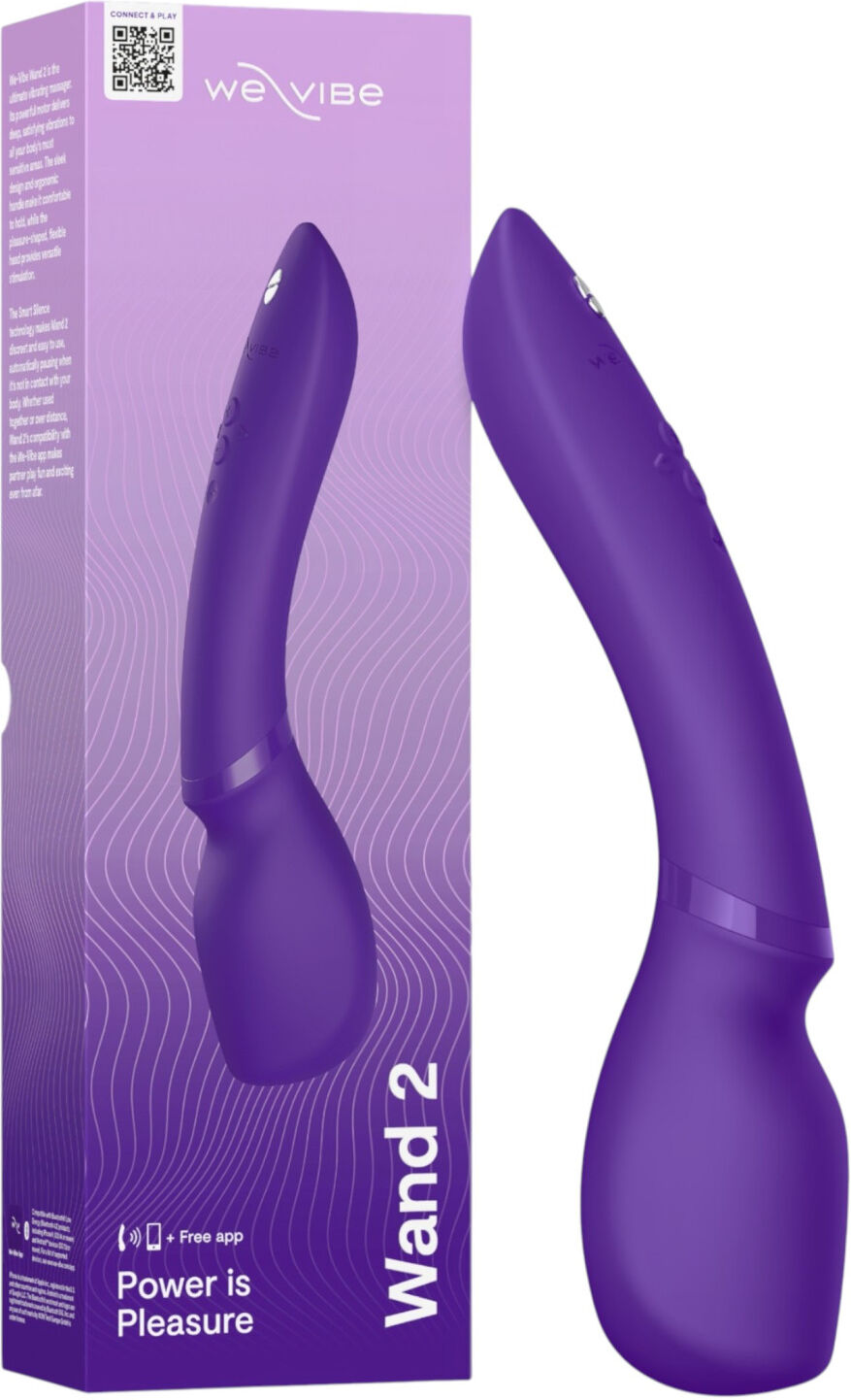 We-Vibe Wand 2 - App-Controlled Massaging Vibrator