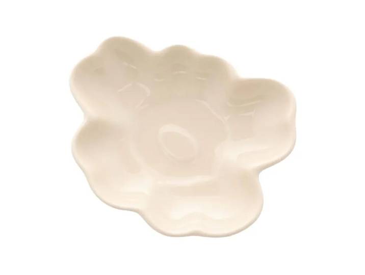 Marimekko Assiette Unikko shape 9 cm Beige