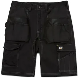 CAT Shorts Arbeitsshorts Bundhose Essential kurze Herren Hose schwarz Gr. 34-38