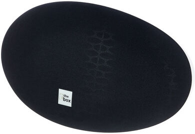 the box Oval 10 Black Schwarz