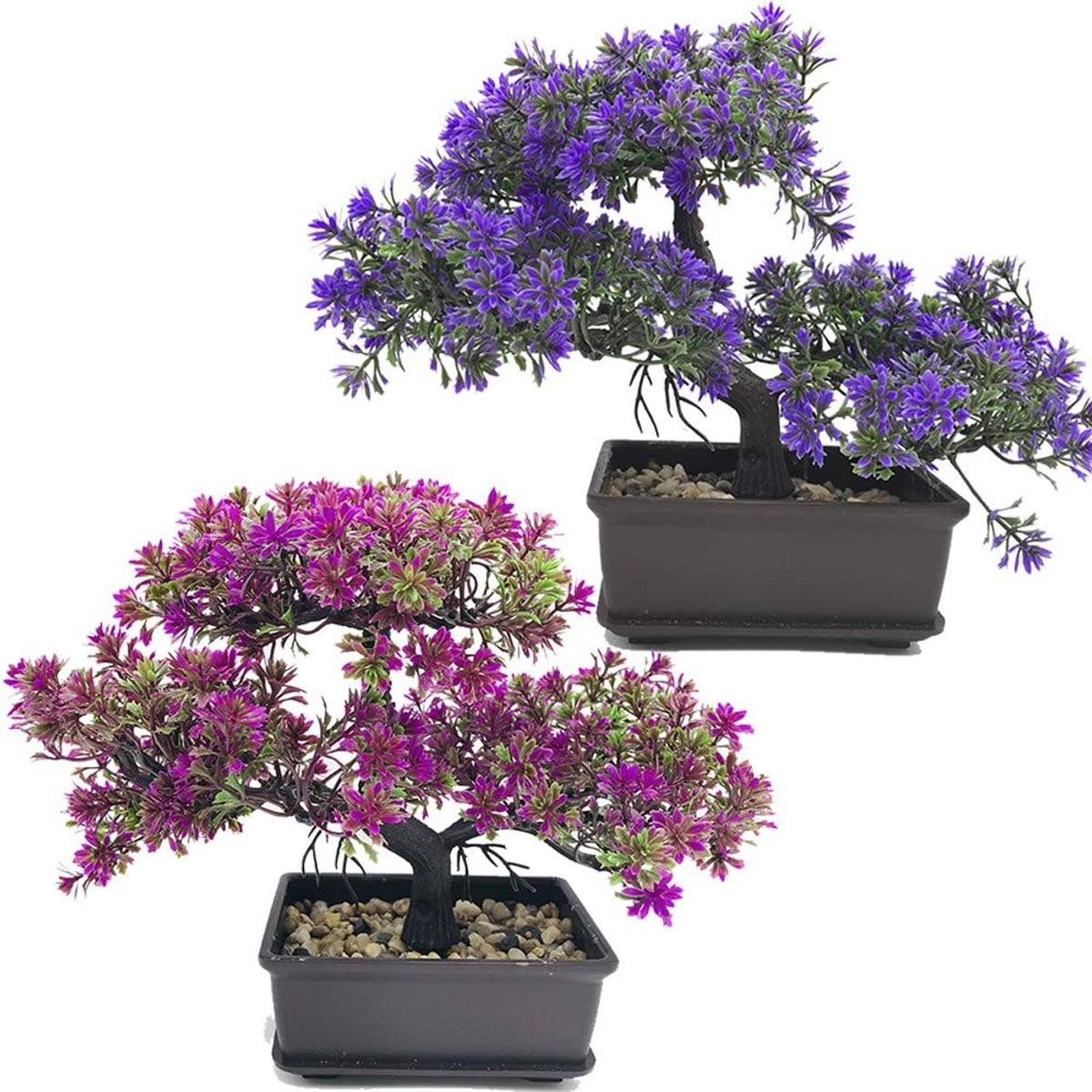 Cosensi Japanse Bonsai Kunstplant met Pot voor Binnen Decoratie