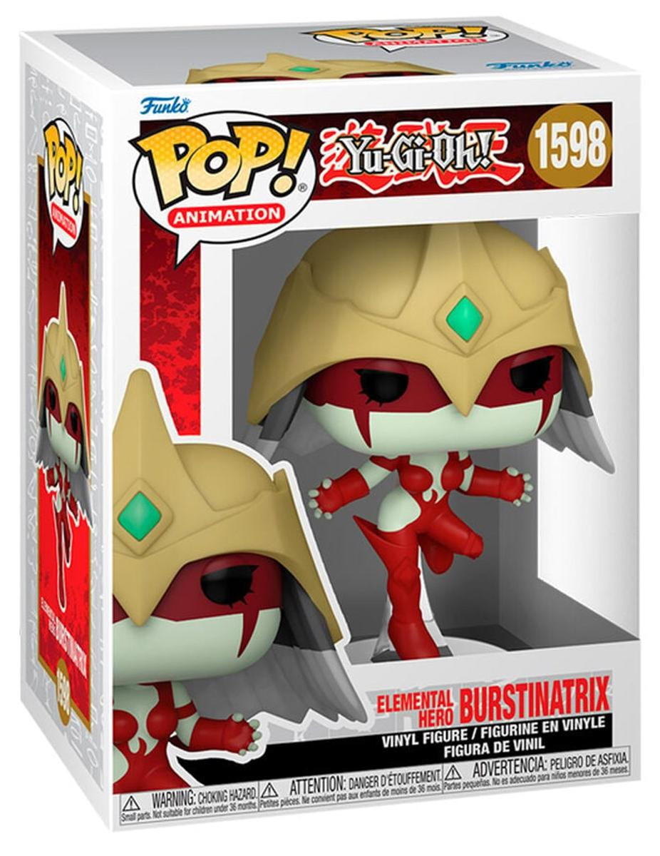 Funko Pop! Yu-Gi-Oh! Elemental Hero Burstinatrix Vinyl Figuur Nummer 1598