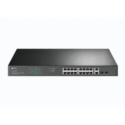 TP-Link PoE+ Switch TL-SG1218MP 18 Port (18 Ports), Netzwerk Switch, Schwarz