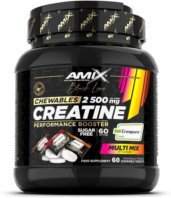 Amix Nutrition Creatine Chewables 2500 mg 60 Ch.Tabs Multivitamina