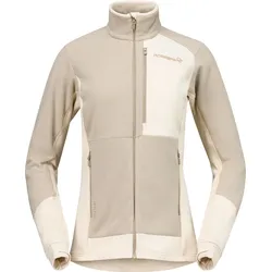 NORRONA LOFOTEN WARM2 WOMEN Zip Fleece 2026 oatmeal - M