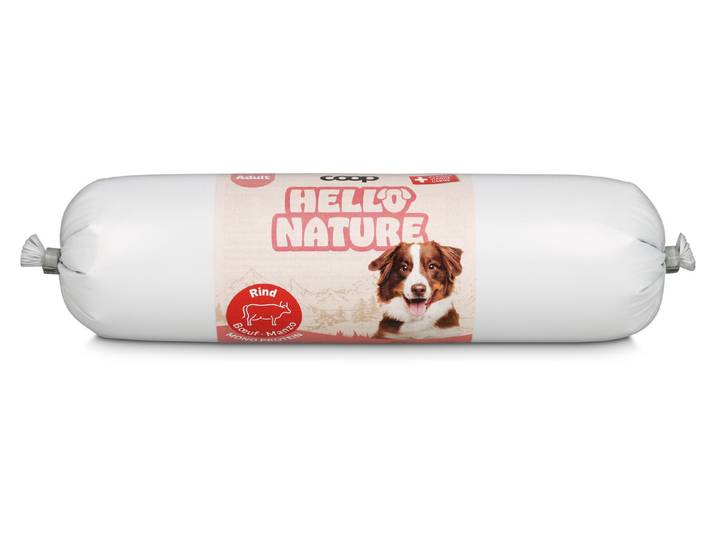 Hello Nature Dog Brockenwurst Rind 400G