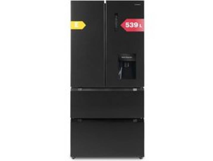 Schneider SCFD539NFDX-IME - Réfrigérateur Multi-portes 539L Distributeur à eau et IceMaker Dark Inox