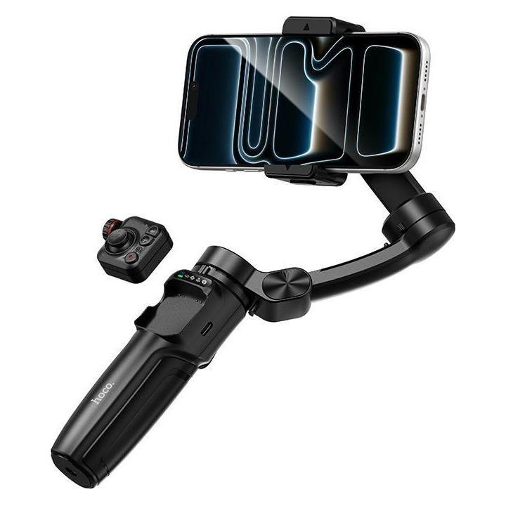 Hoco Auto holder Gimbal with 3-axis stabilization and remote control K91 black (Smartphone) (70383033)