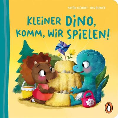 Kleiner Dino, komm, wir spielen!, Gebundene Ausgabe von Katja Richert, Penguin Junior, 978-3-328-30092-2