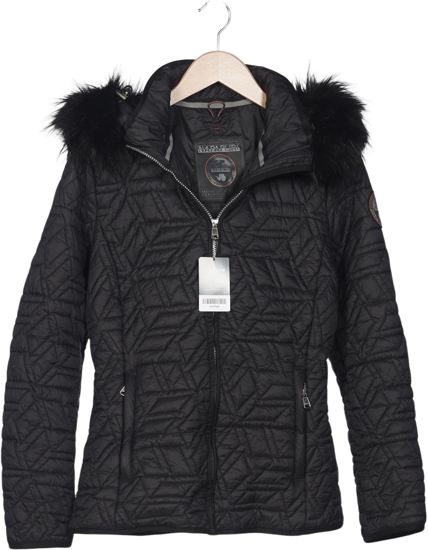 Napapijri Damen Jacke, Schwarz, Gr. XL, Synthetik - Second Hand