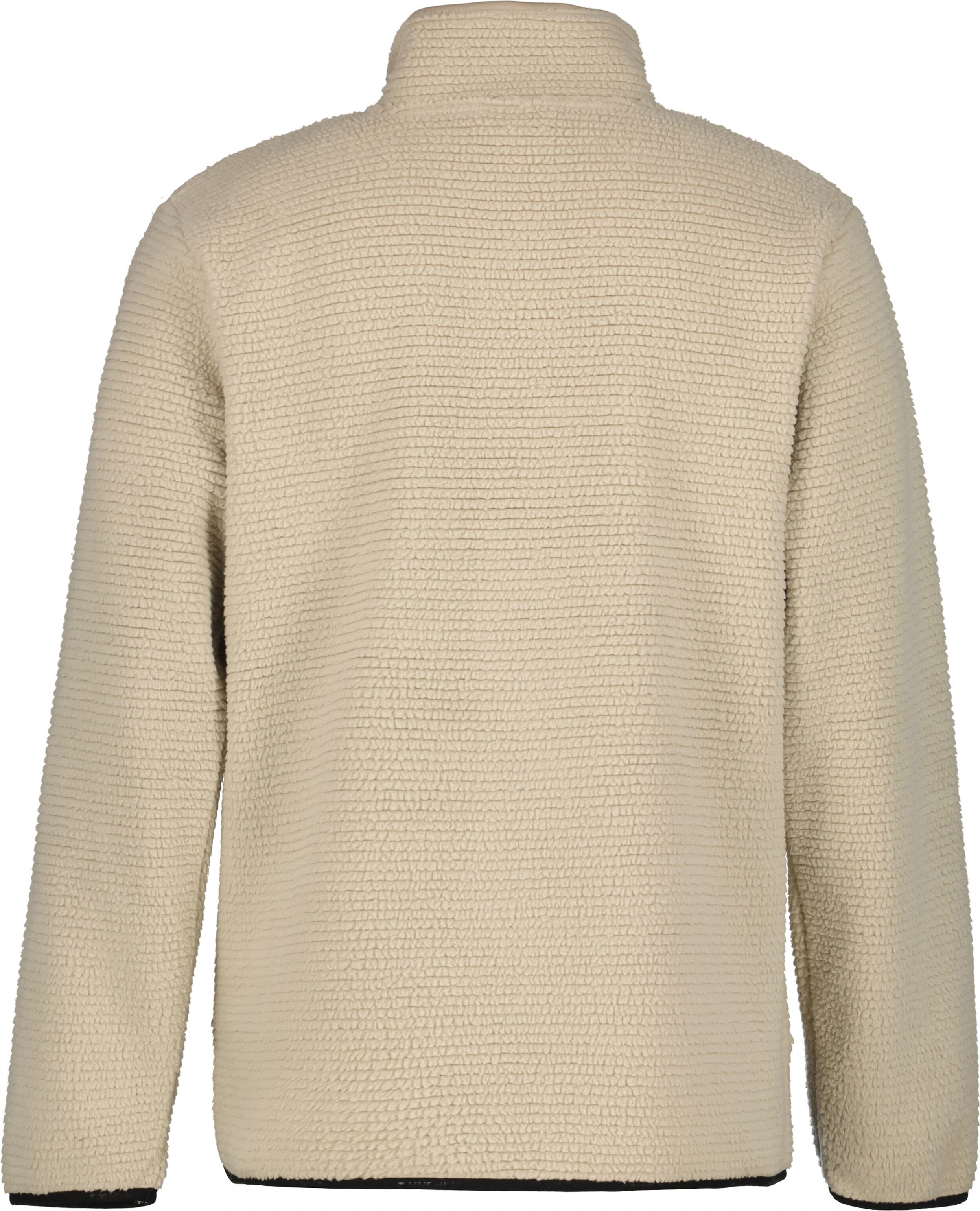 Fleecejacke ICEPEAK "ANAHEIM", Herren, Gr. L, beige (cement), Obermaterial: 100% Polyester, Jacken Fleecejacke, mit Stehkragen, schnell trocknendes Obermaterial aus Polyester cement L