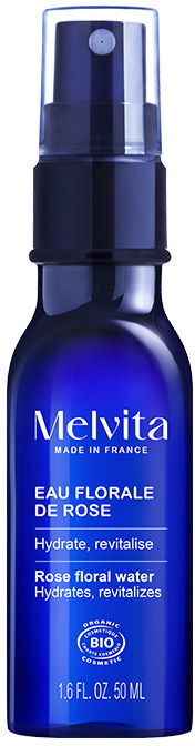 Melvita Eaux Florales eau florale de rose en spray 50 ml