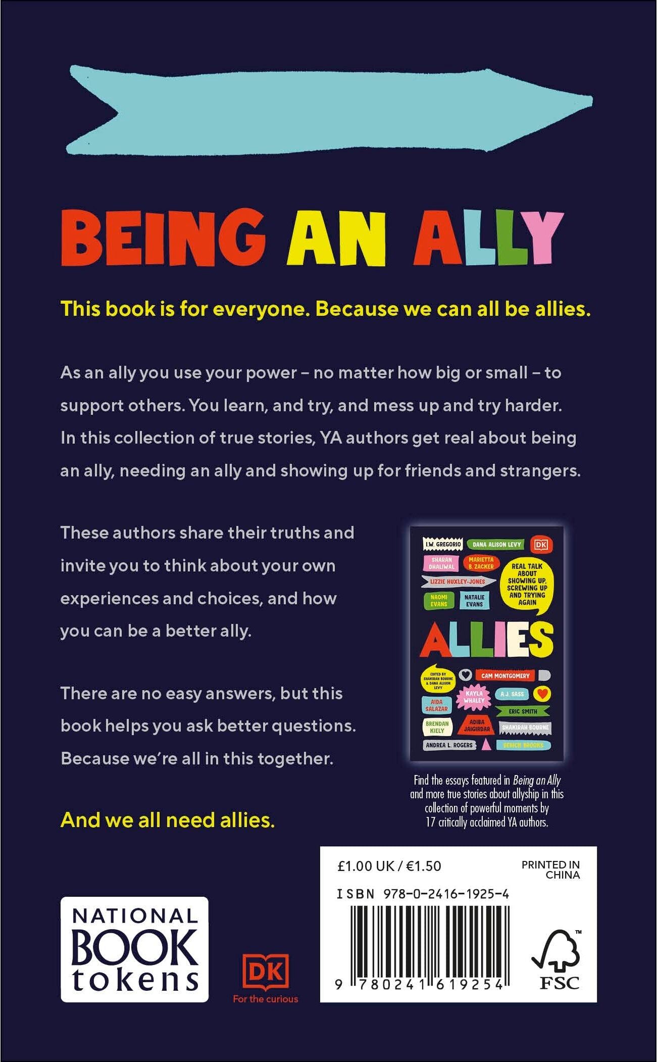 DK Being an Ally World Book Day 2023