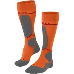 FALKE SK4 Energizing Light Kniestrümpfe Herren flash orange 46-48