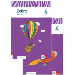 Zebra. Neubearbeitung. Paket 4. Schuljahr (Heft Sprache, Heft Lesen/Schreiben zur Ausleihe), Schulbücher von Ernst Klett Verlag