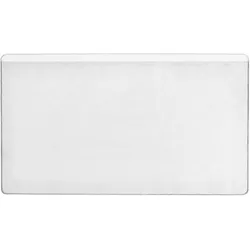 DURABLE Visitenkartentasche selbstklebend transparent