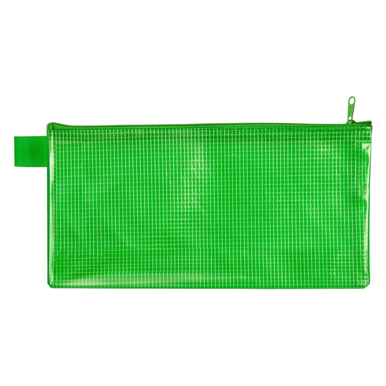 Veloflex Reissverschlusstasche DIN lang grün (1x) (2706040)