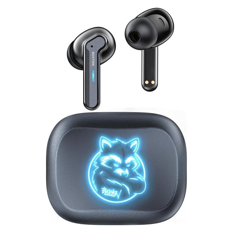 Buxton BTW 8200 Racoon - Kabellose In-Ear-Kopfhörer mit Ladecase weiss (8 h, Kabellos) ((BX)BTW8200)