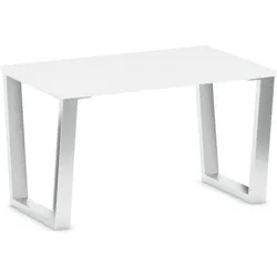 Konferenztisch VECTOR, 100x68 cm, weiß