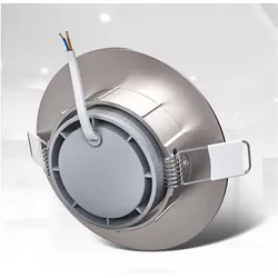B.K.Licht, Einbauleuchte, LED Einbauleuchten-Set, matt-nickel, 12xLED-Platine/4,9W (Metall)