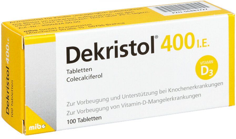 Dekristol 400 I.E. Tabletten