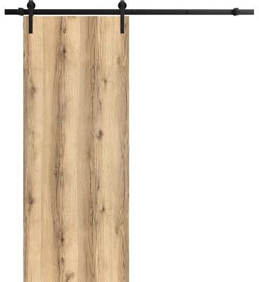 SARTODOORS Planum 0010 Walnut Wood Sliding Barn Door